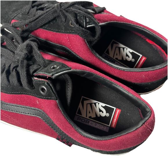 Vans Skate Old Skool Port/Black- [VN0A5FCB02Y] With Popcush NWOT - Picture 4 of 5